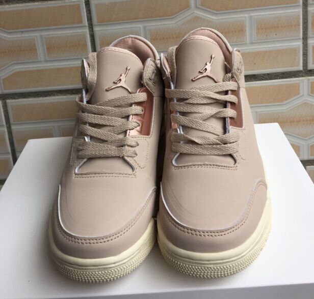 Women Air Jordan 3 Coffe Brozne Shoes